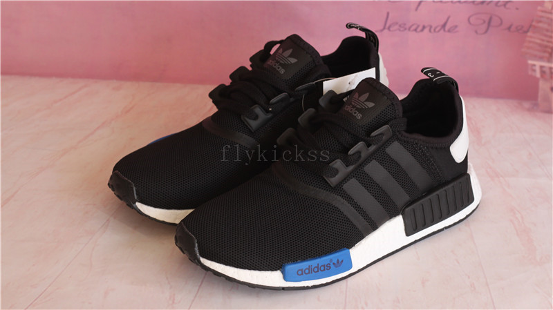 Real Boost Adidas NMD R1 PK Black and Blue